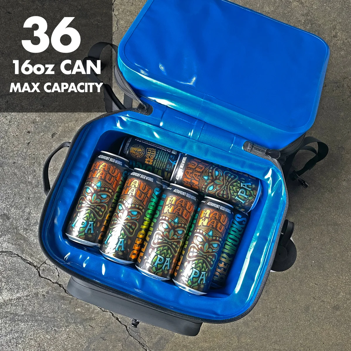 Altamont Waterproof Soft Cooler Backpack XXL Altamont Beer Works