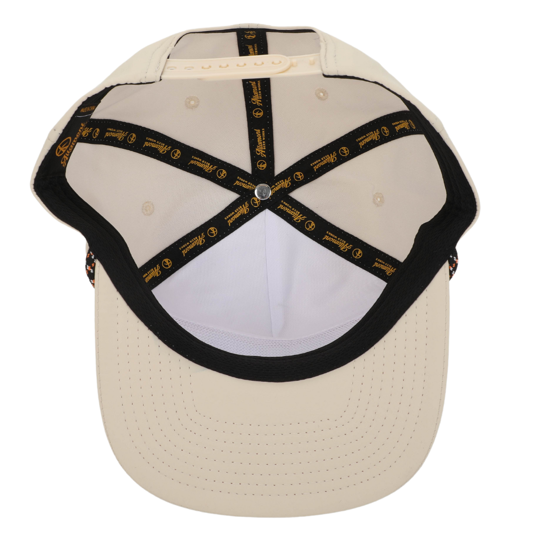 Altamont Tan Flat Bill Rope Hat | Altamont Beer Works